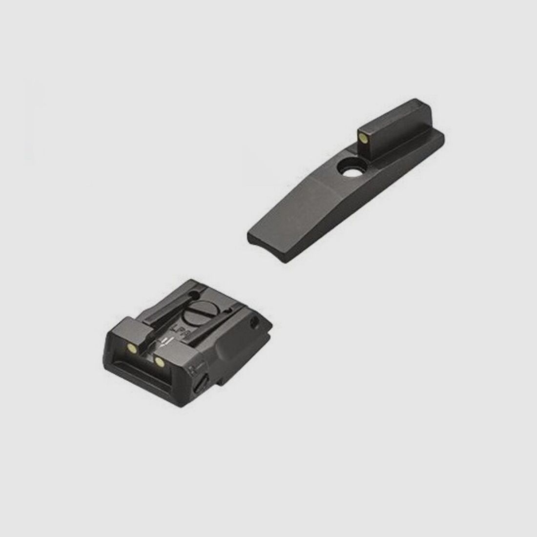 LPA SPL Visier 3-Dot L-L gelb Ruger 22/45 .22lr