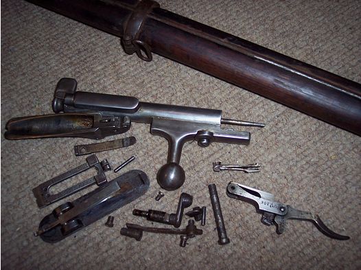 Kropatschek Konvolut original Teile 1886 (Mannlicher Schönauer Steyr RuckzuckDachbodenfund)