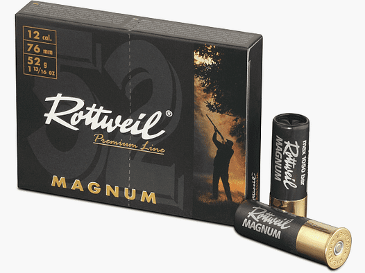 Rottweil Magnum 12/76 52g. 3,7mm - 10 pz.