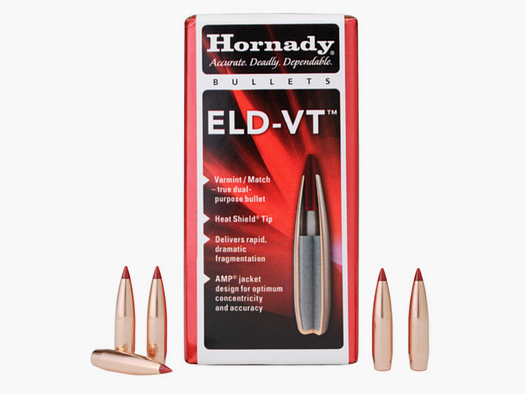 Hornady ELD-VT Pociski 6,5 mm/.264 100 Grain Artykuł 26103