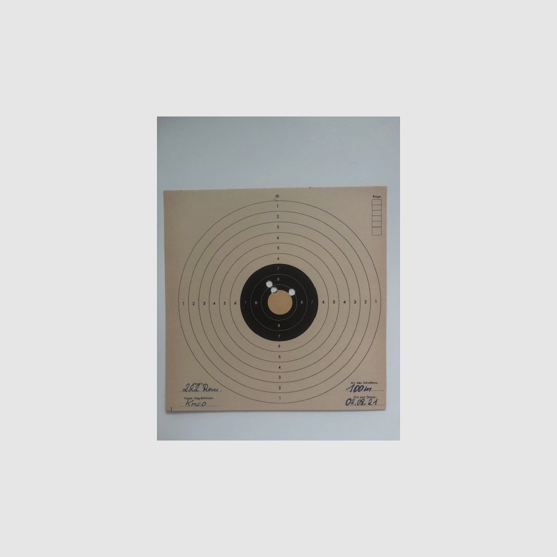 Repetierbüchse KRICO Kaliber 222Rem. 