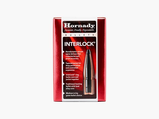 Palle Hornady Interlock FP .30 / 308 170 gr 3060 100 pz