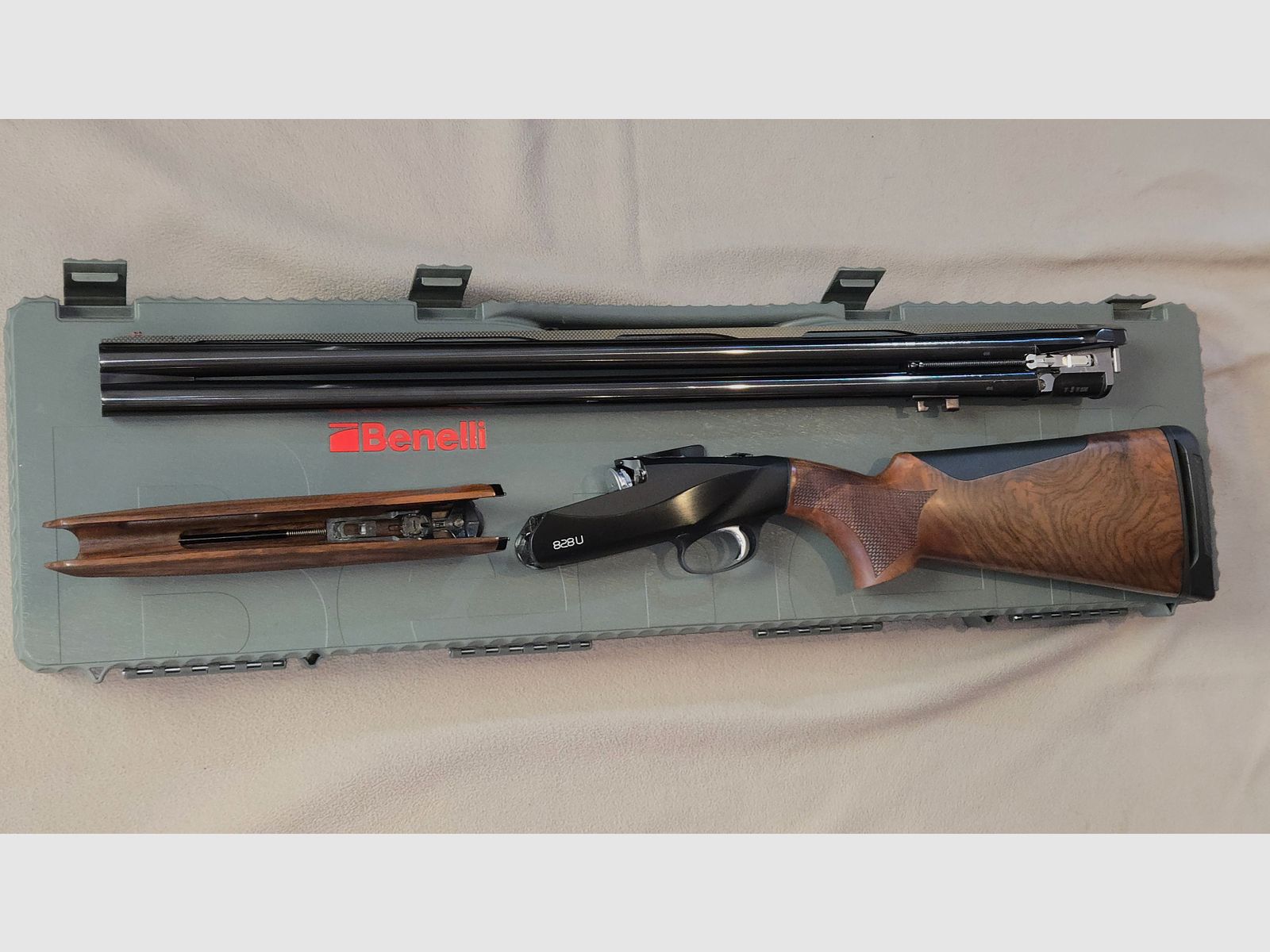 Benelli Bockdoppelflinte 828 U Black, als nieuw