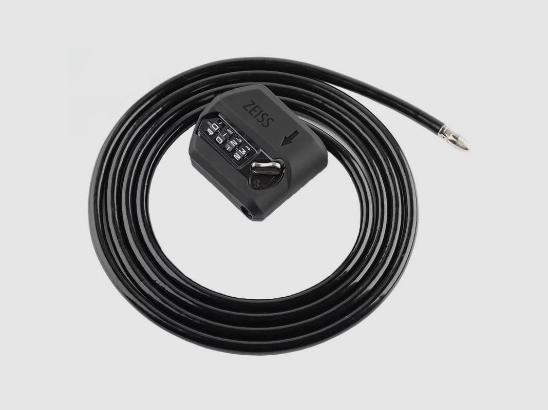 Candado de cable Zeiss para cámara de vida silvestre Secacam carcasa de metal
