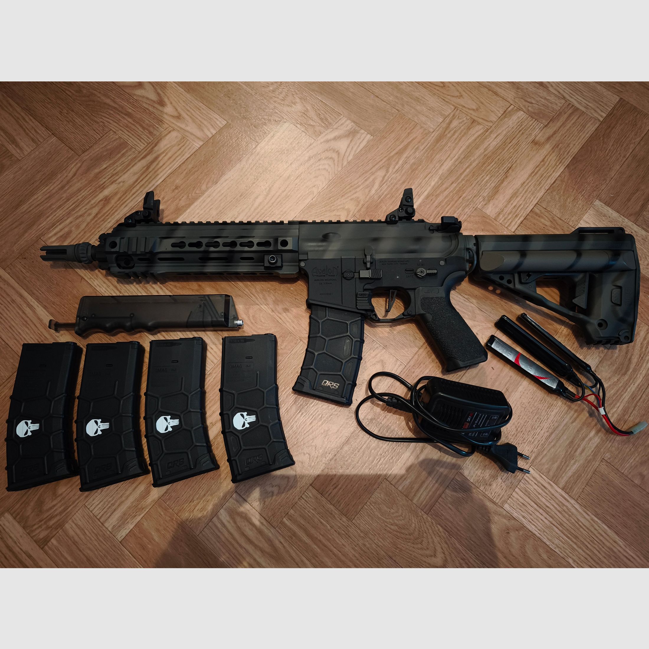 Carabine VFC Avalon Calibur S-AEG avec accessoires
