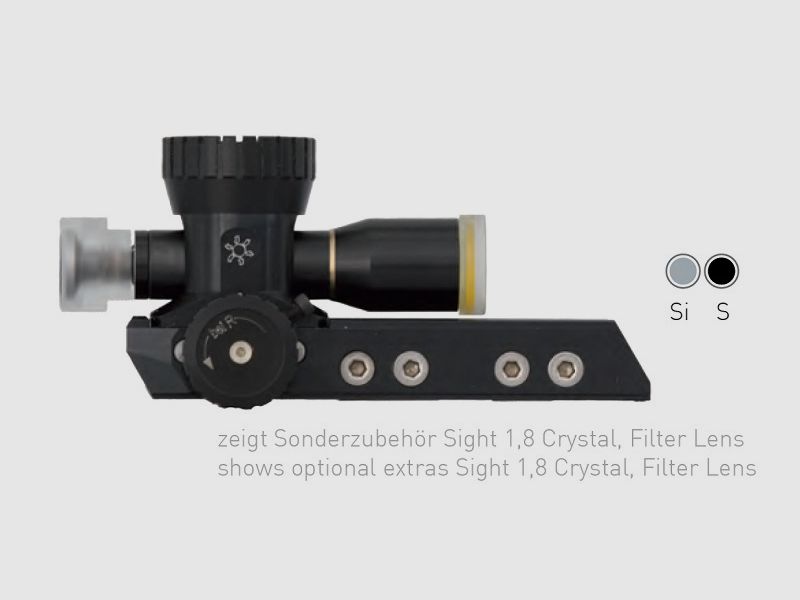 Centra Spy Long schwarz Diopter Feinwerkbau Diopter