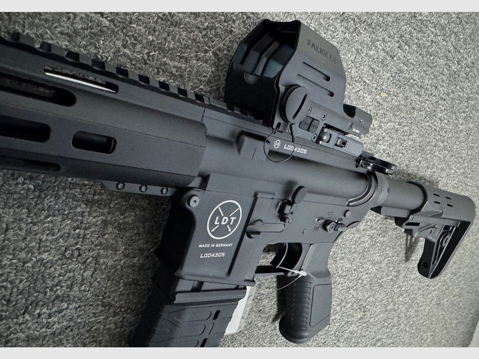 LDT15-L5F  16,75" .223 Rem. + montiertes Falke LE-QL, Bild 3 von 4