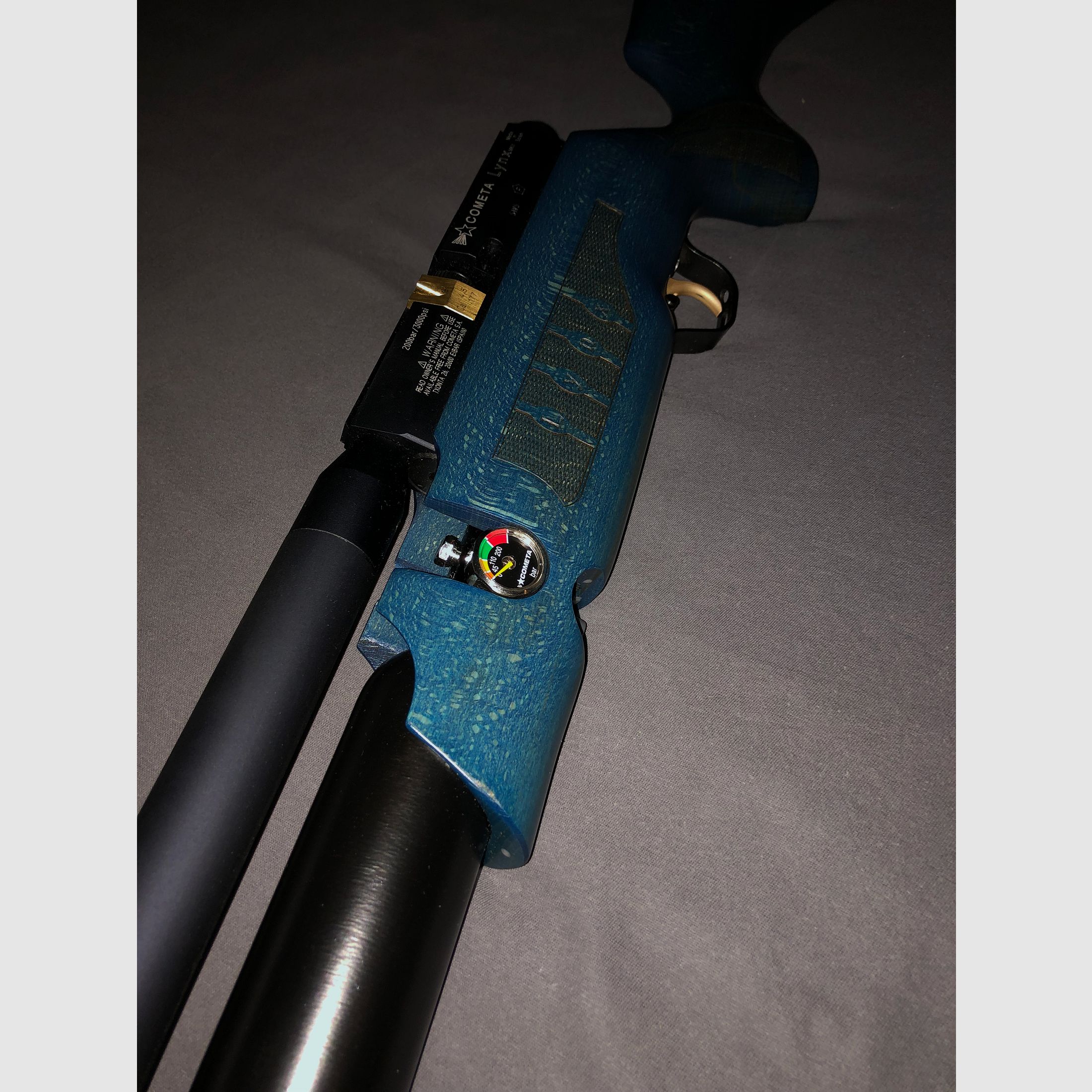 Pressluft Gewehr Cometa SWS Lynx V10 , MK2 / 7,5 Joule  inklusive 12 Schuss Magazin 