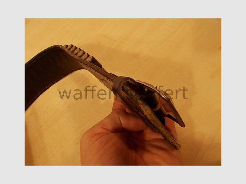 Bucheimer Westerngürtel + Holster für 6" Western-Revolver