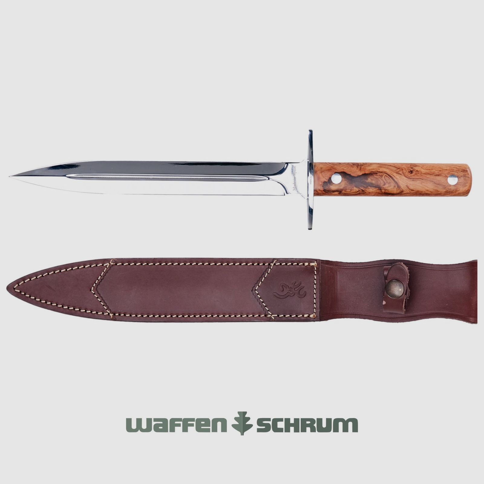 Browning Jagdmesser Dagger Olive Wood