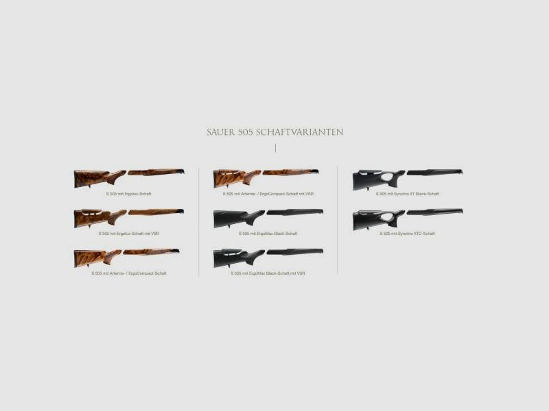 SAUER Repetierbüchse Mod. 505 Synchro XTC -CARBON STD Kaliber
