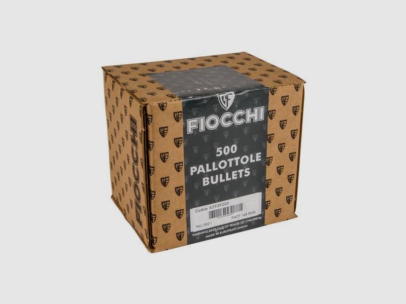 Fiocchi Geschosse Kal. 9 – .356″ – 148 Grain – Kupferbeschichtet FNCP (62939200)
