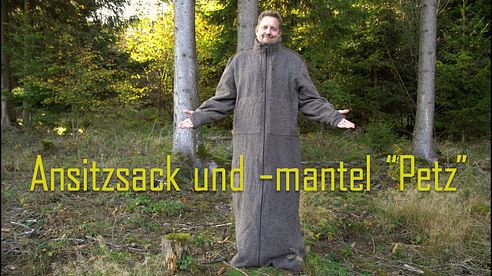 Ansitzsack und -mantel Petz