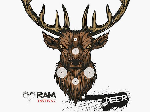 RAM targets schietkaarten DEER