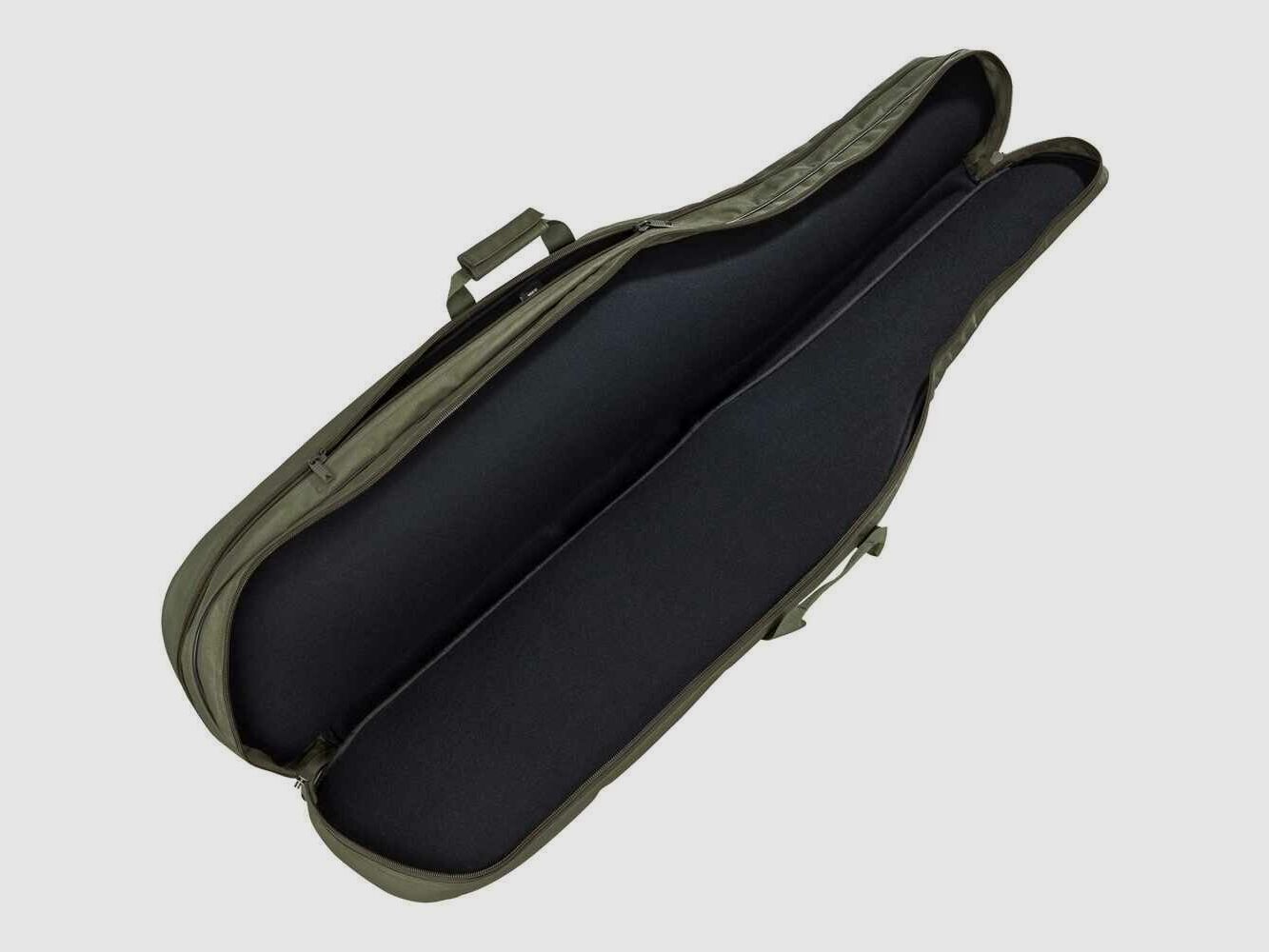Forest and forest double case for long guns 140cm green - polyester