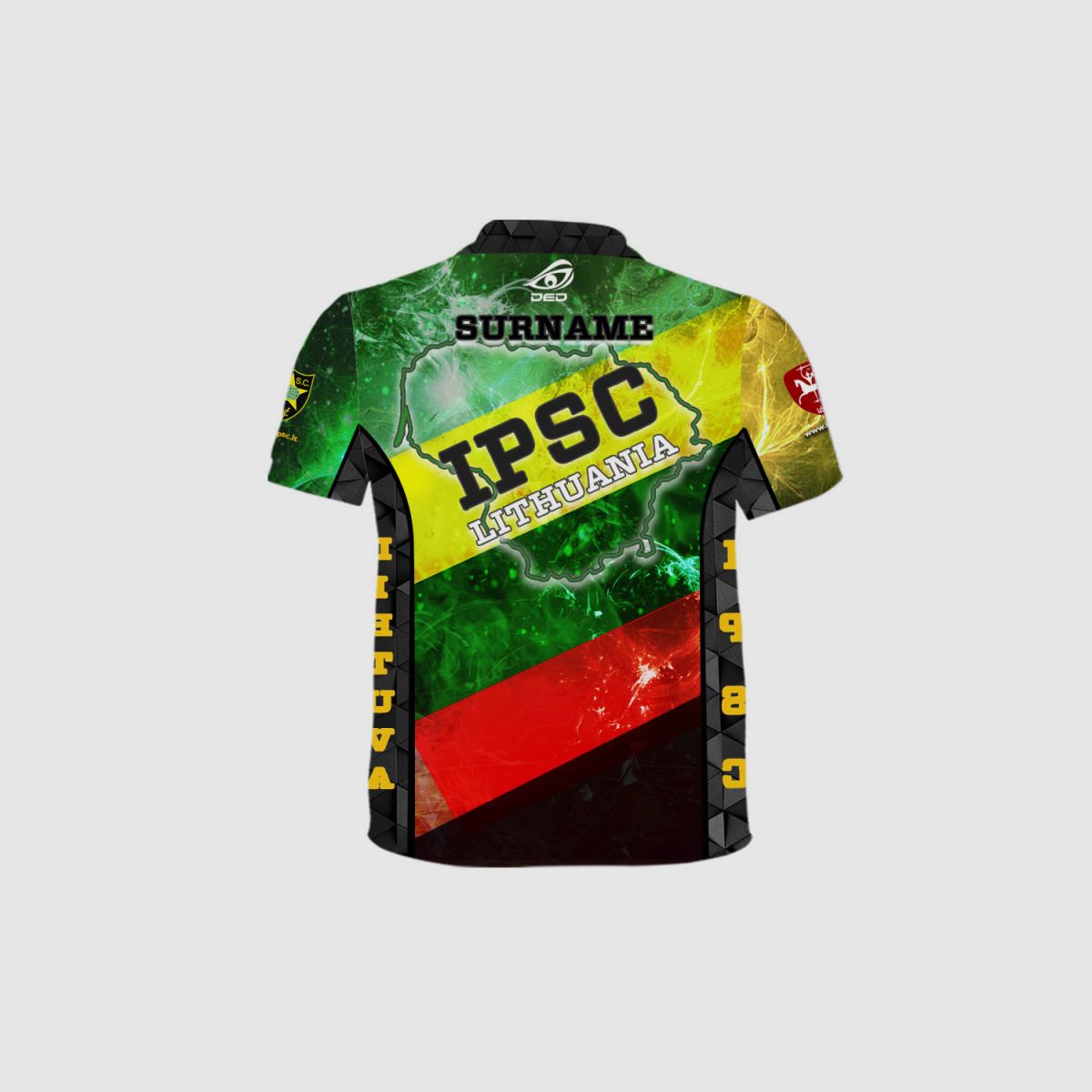 DED IPSC Lithuania T-shirt, size: S, Custom Name: No Name, Clothes type: Kids, image 2 sur 3
