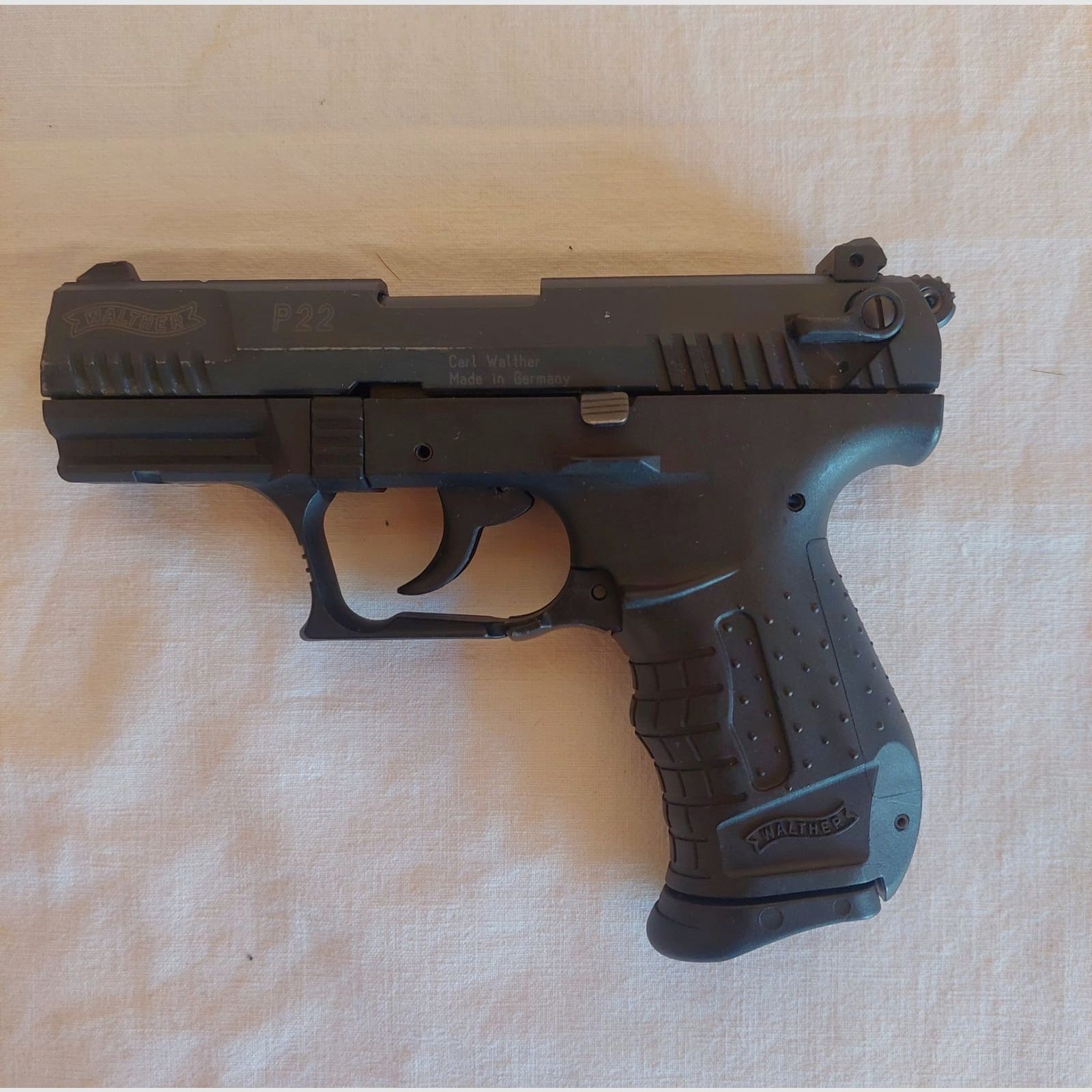 Walther P22 9mm P.A.K nero