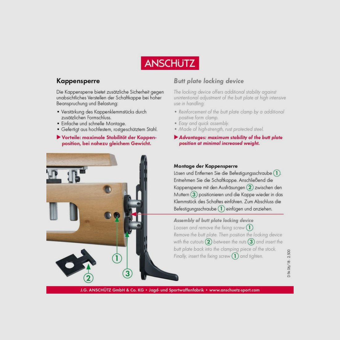 Anschütz Kappensperre, Bild 3 von 3