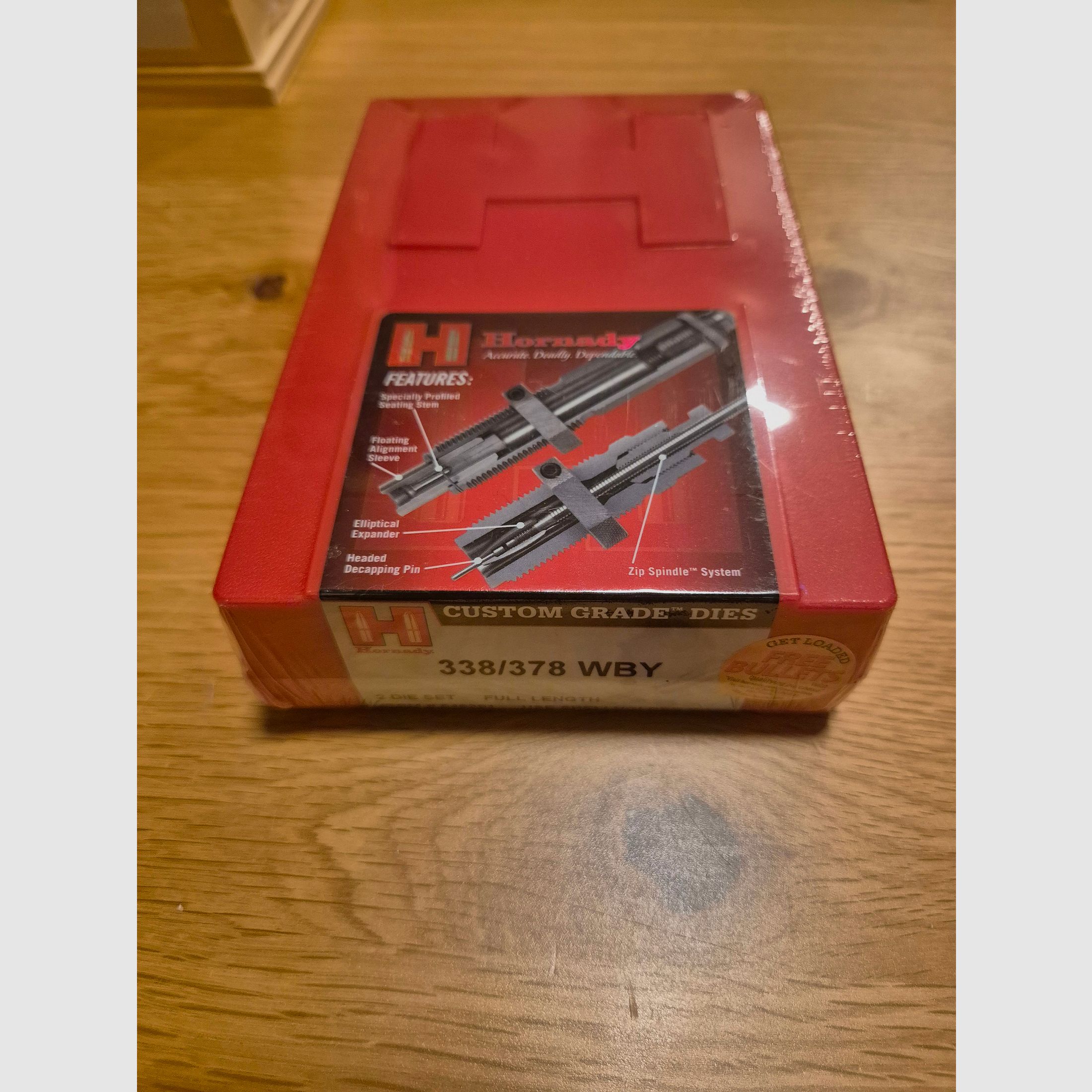 Hornady die set 338/378 WBY, image 1 of 2