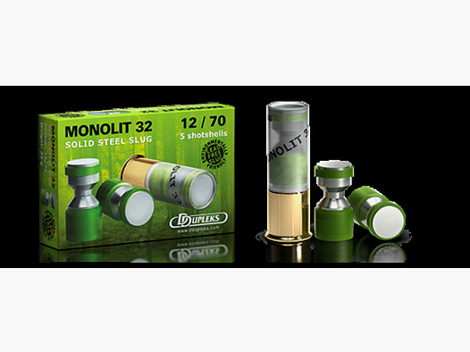DDUPLEKS MONOLIT 32 - 12/70 - 32 G - 5 DISPAROS - SIN PLOMO
