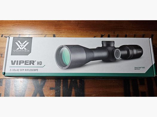 scope VORTEX Viper HD 2-10x42 SFP Dead-Hold BDC MOA