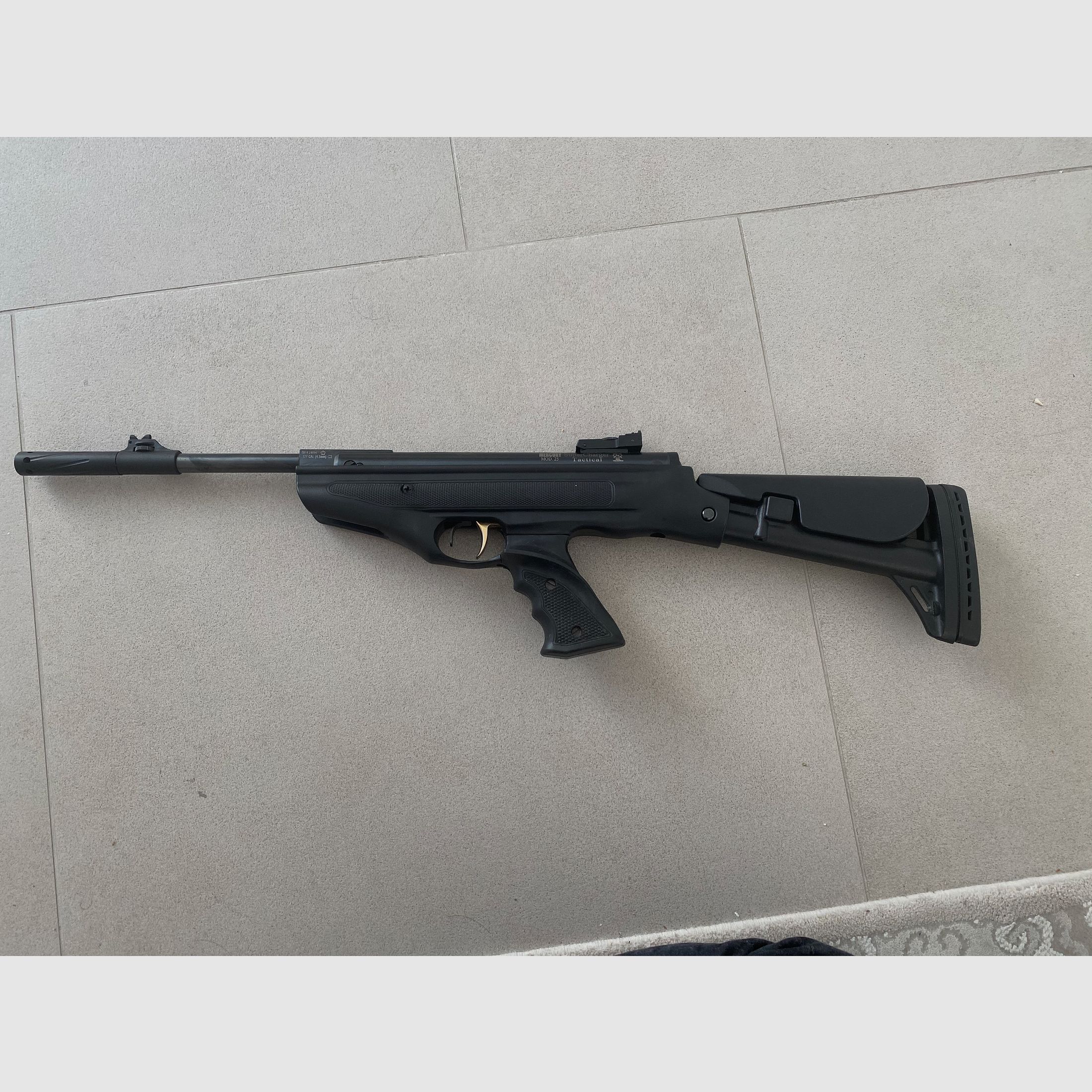 Mercury SuperCharger air pistol + stock