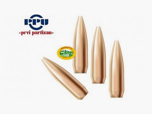 PPU PRVI PARTIZAN Geschosse Kal.30 (308) FMJ BT Match 175gr. 50St. B500
