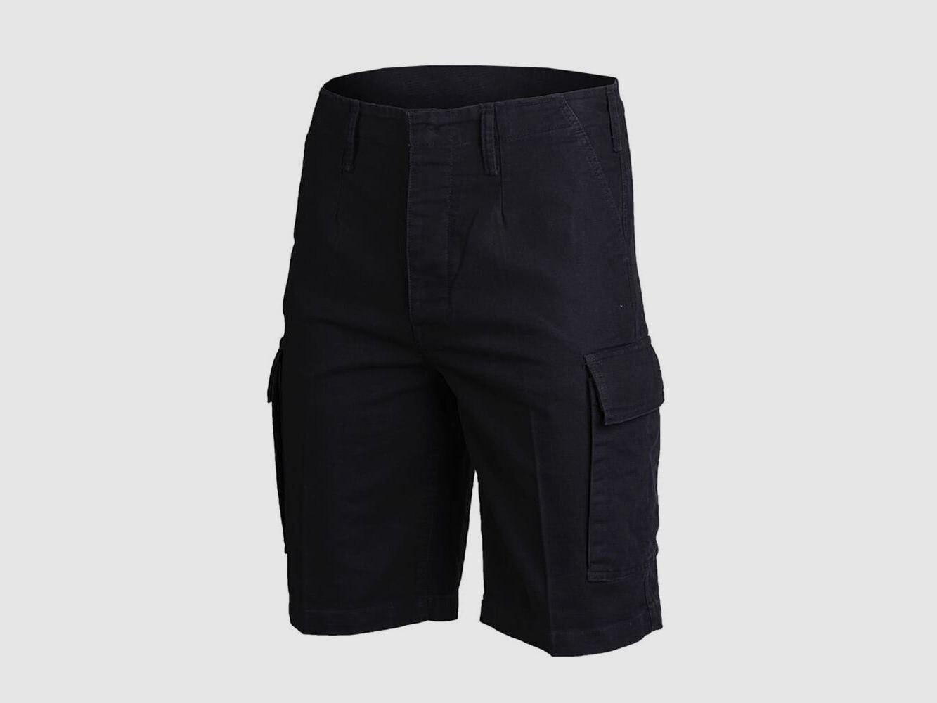 Mil-Tec BW Bermuda Shorts Prewash Schwarz XL