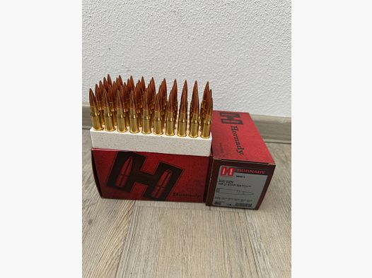 100 Schuss Hornady .308 WIN 168gr BTHP Match