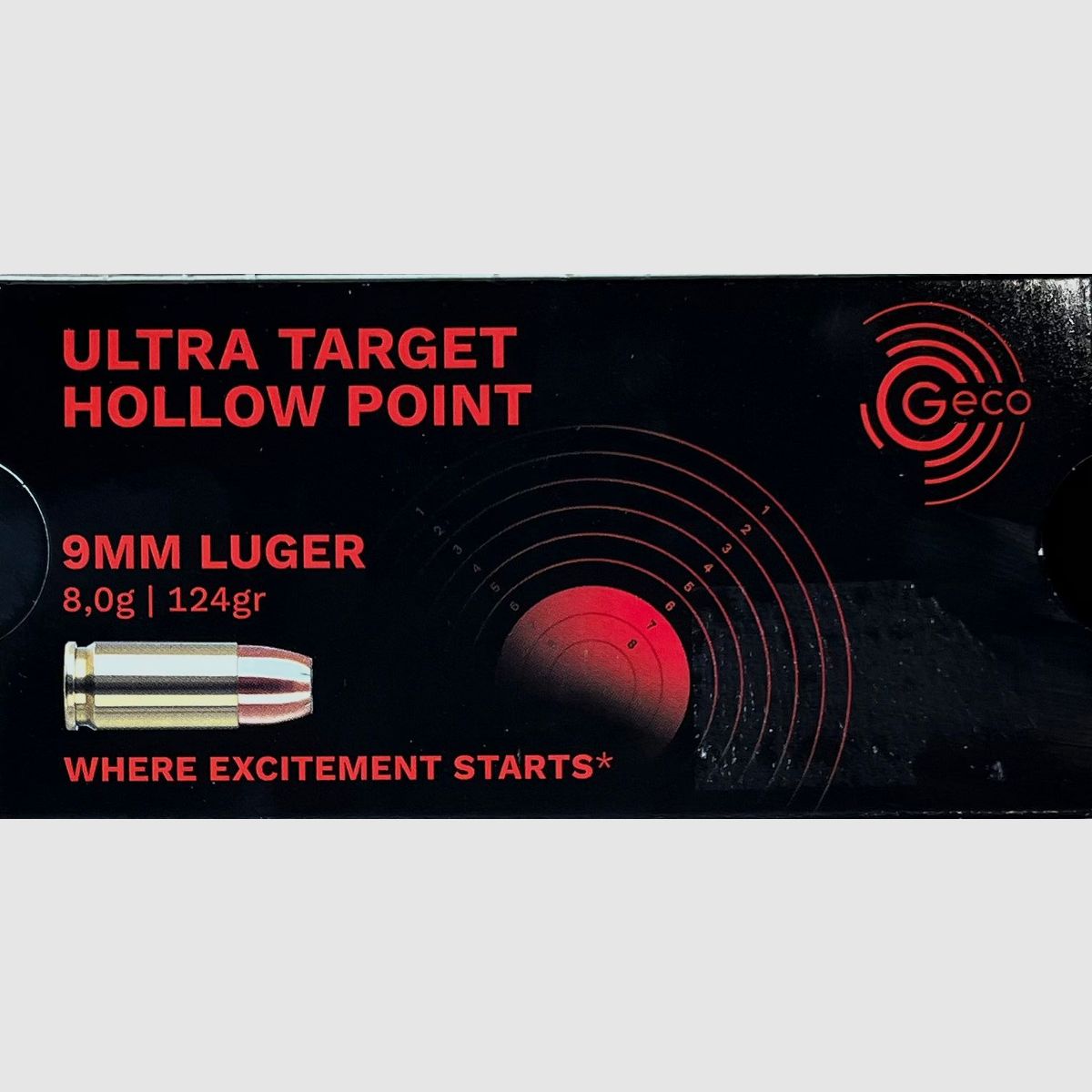Geco 9mm luger UTHP 124grs - 1000 Schuss