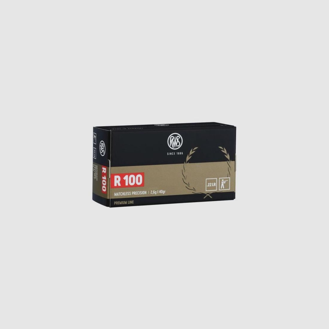 RWS KK-Munition .22lr R100 50 Stk  Premium Line