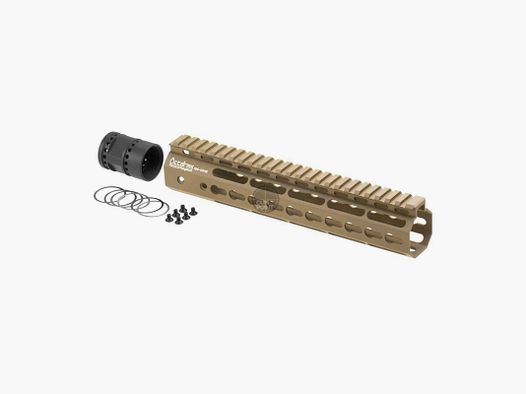 Ares 10 Inch Keymod Handguard Set-Desert