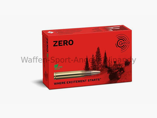 GECO	 7x65R ZERO 8,2/127 bleifreie Jagdpatronen 20er