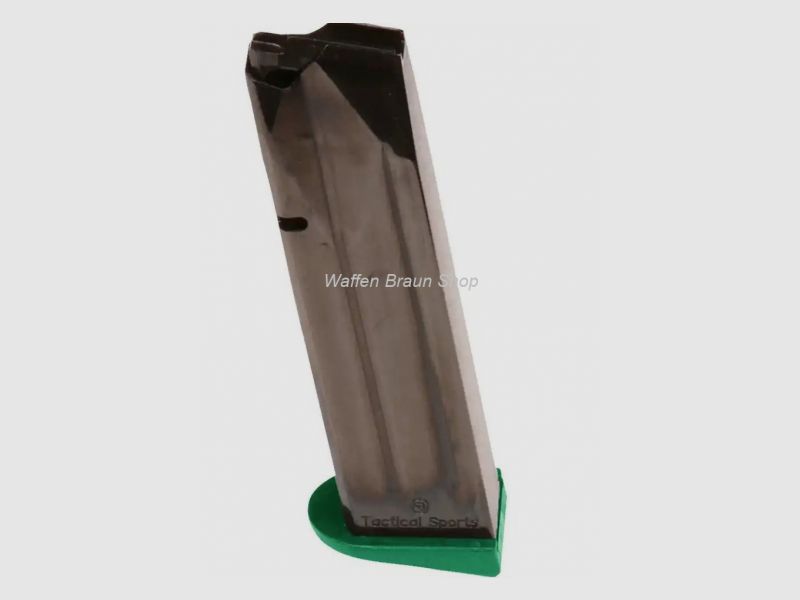 Magasin CZ 75 TS / TS2 – vert 9mm Luger 20 coups