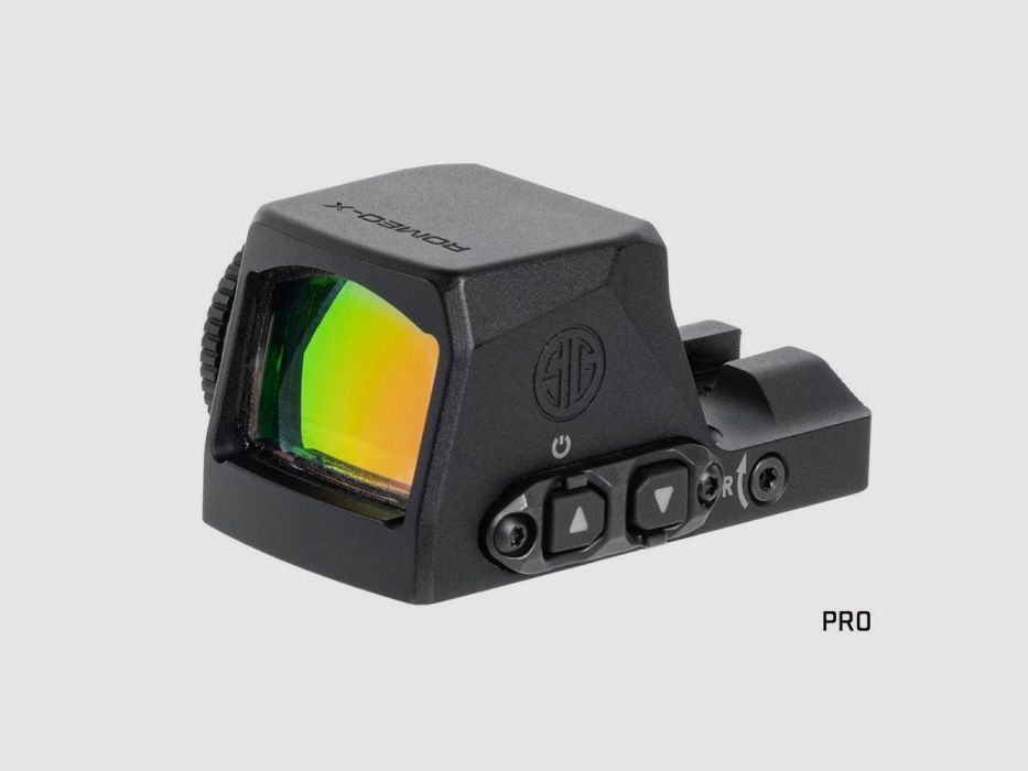 Red dot sight SIG SAUER ROMEO-X PRO, OPEN, CIRCLE DOT, ZWART SORX1000, afbeelding 5 van 6