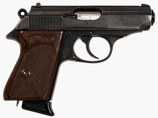 Walther PPK 7,65mm Browning, 2ème chargeur LL: 83 mm