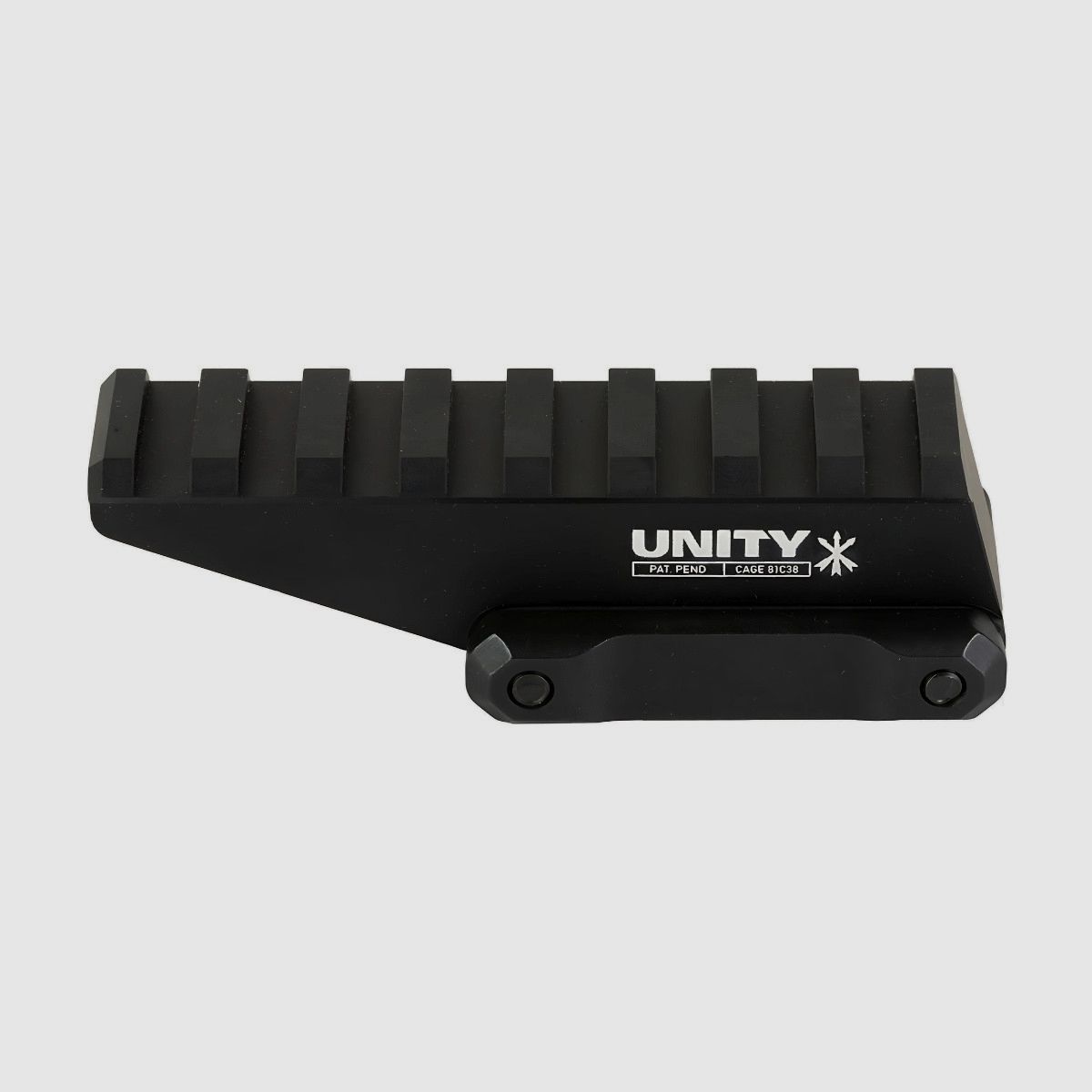 Unity Tactical - FAST Eotech Absolute optiekverhoger - Zwart - FST-RAB, afbeelding 2 van 5