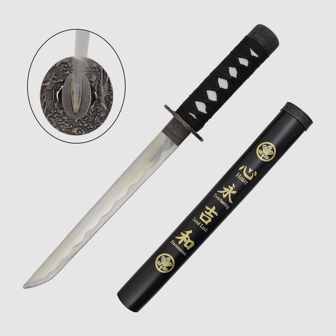 Katana Tanto Schwert schwarz