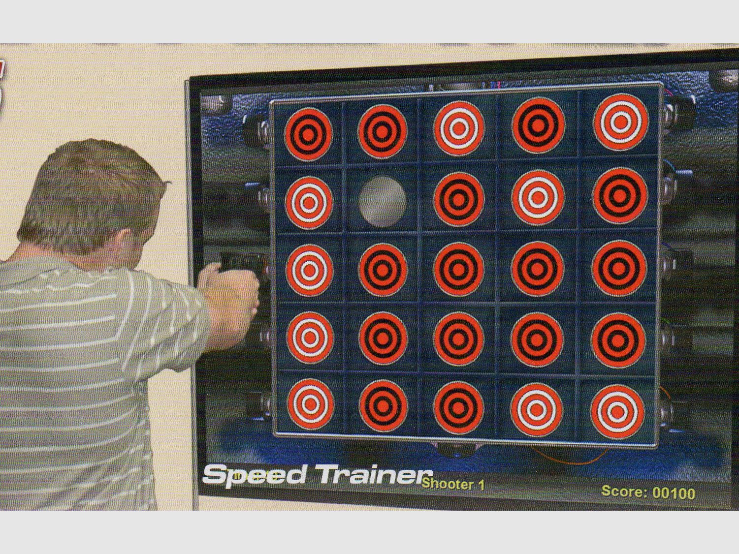 Electronic laser shooting cinema – used