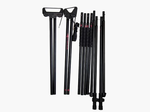 Mjoelner Hunting Zielstock 4-Beinig Alu / schwarz / FENRIS I