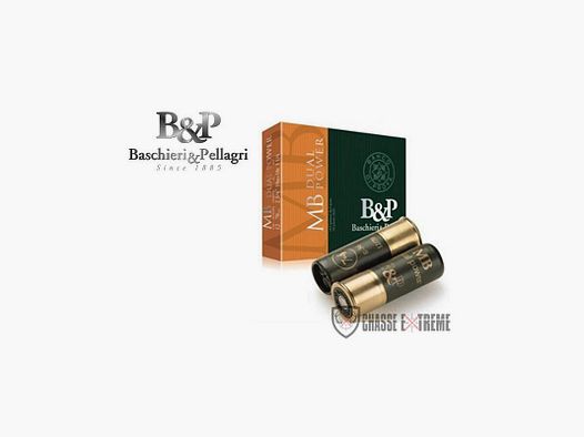 25 Cartucce B&P MB Dual Power 18n/18 Cal 12/70