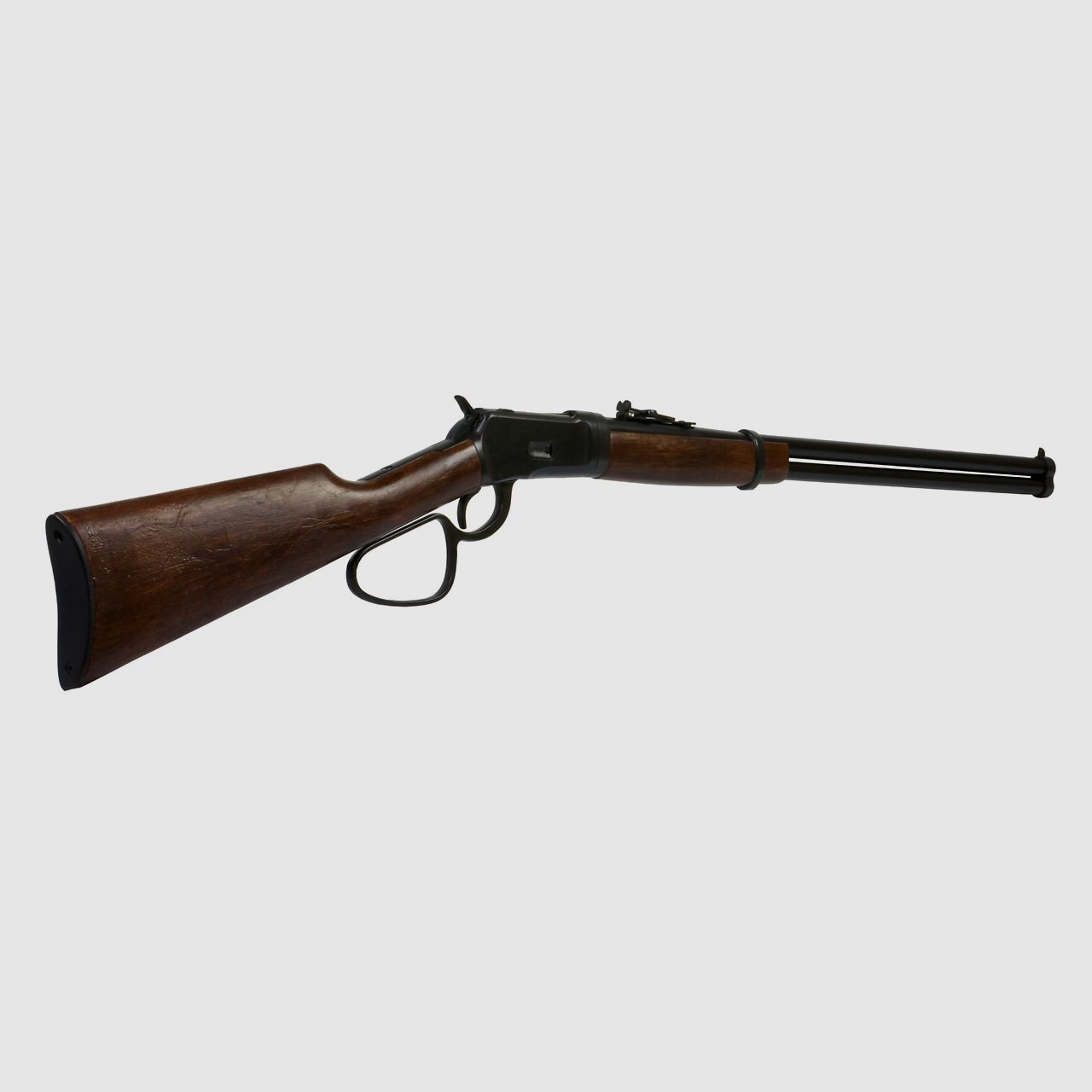Deko Westerngewehr Kolser Winchester Mod. 92 Carbine Long Range USA 1892 realistisches Repetieren mit HĂĽlsenauswurf LĂ¤nge 108 cm schwarz