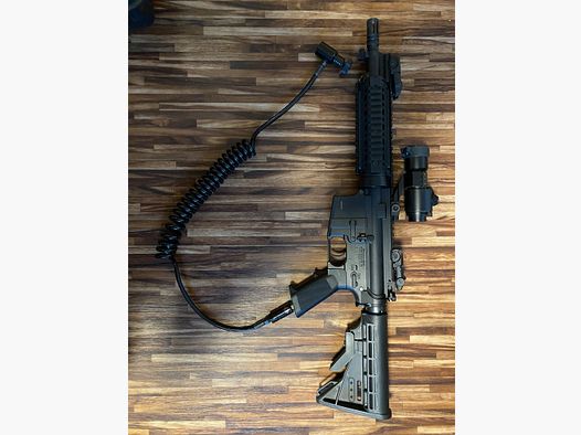 Tippmann M4 Softair komplett set mit Pumpe 