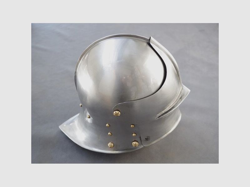 Deutsch Schaller Helm 1,6 mm schaukampftauglich etwa um 1480