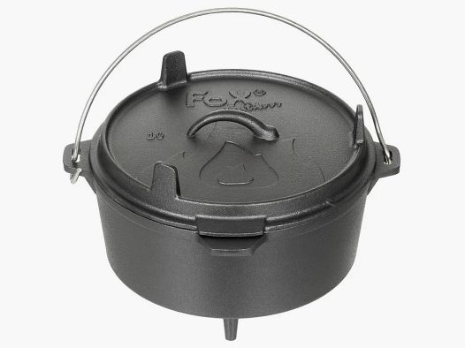 Feuertopf, "Dutch Oven", Gusseisen, ca. 3,8 l