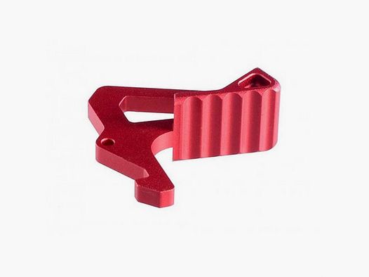 STRIKE INDUSTRIES EXTENDED CHARGING HANDLE LATCH, RED