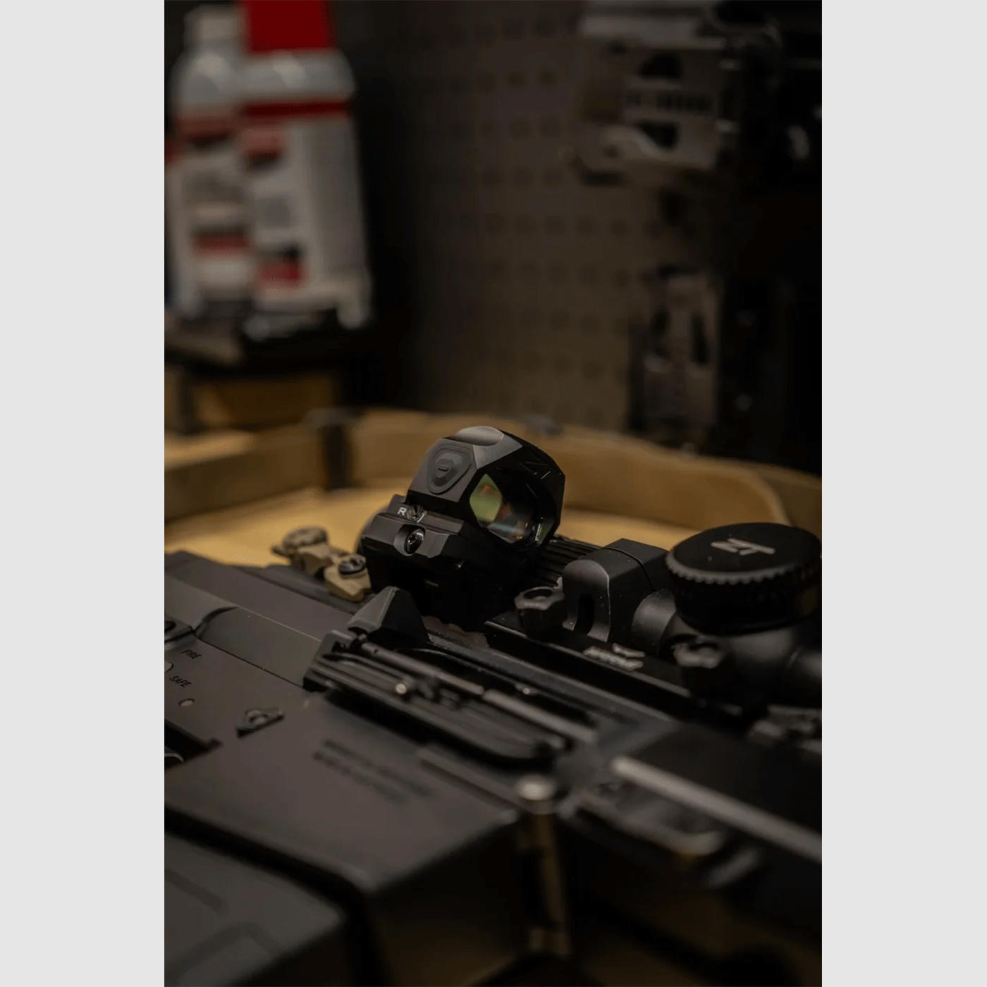 RED DOT – ZEROTECH – TRACE 1×28 ASPHERICAL REFLEX 3 MOA DOT GRÖSSE SHIELD RMSc & SCHIENENMONTAGE, Bild 11 von 13