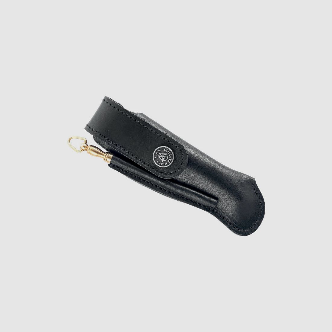 LAGUIOLE Ledertasche 12cm schwarz +