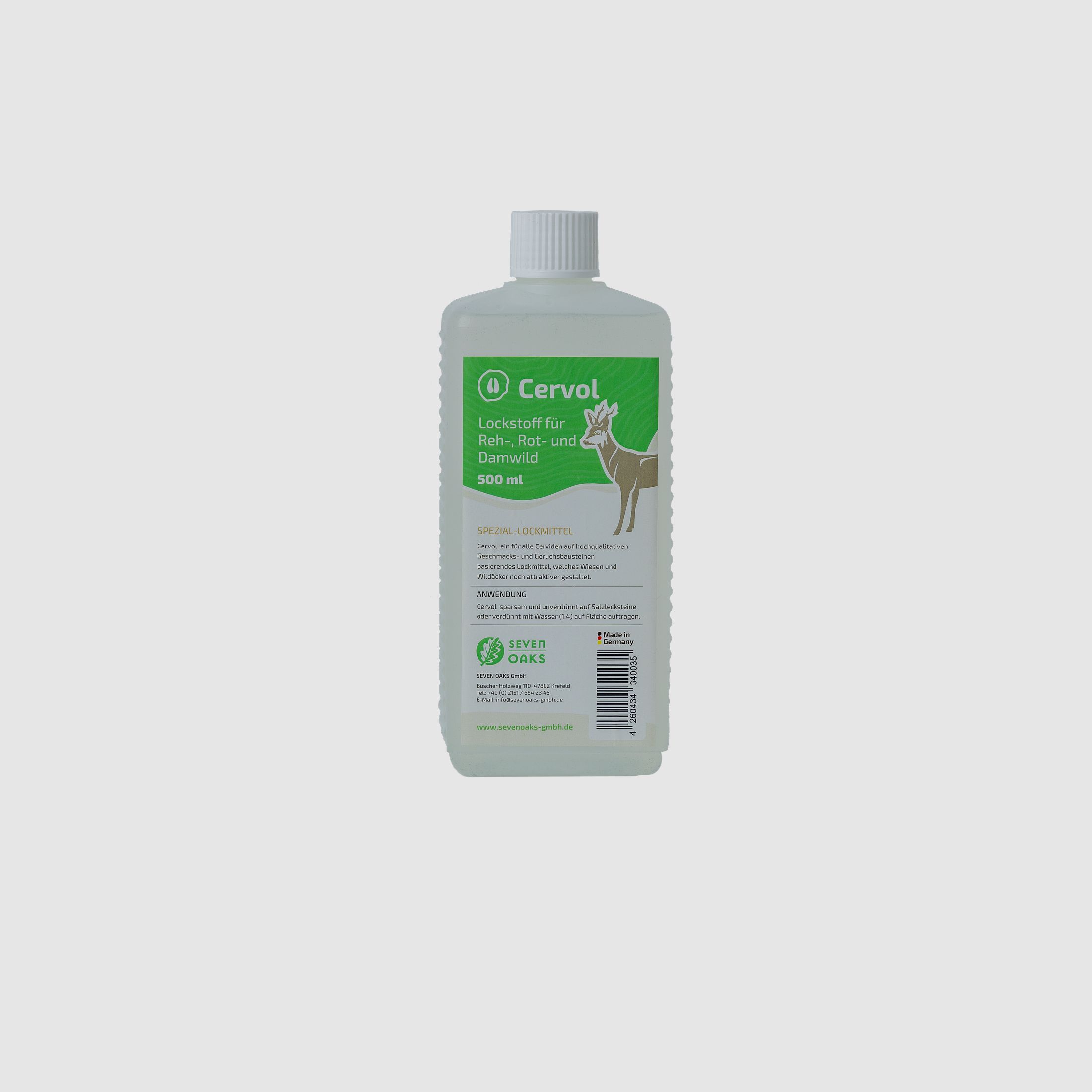 Cervol - Lockmittel für Reh- Rot- und Damwild 500ml
