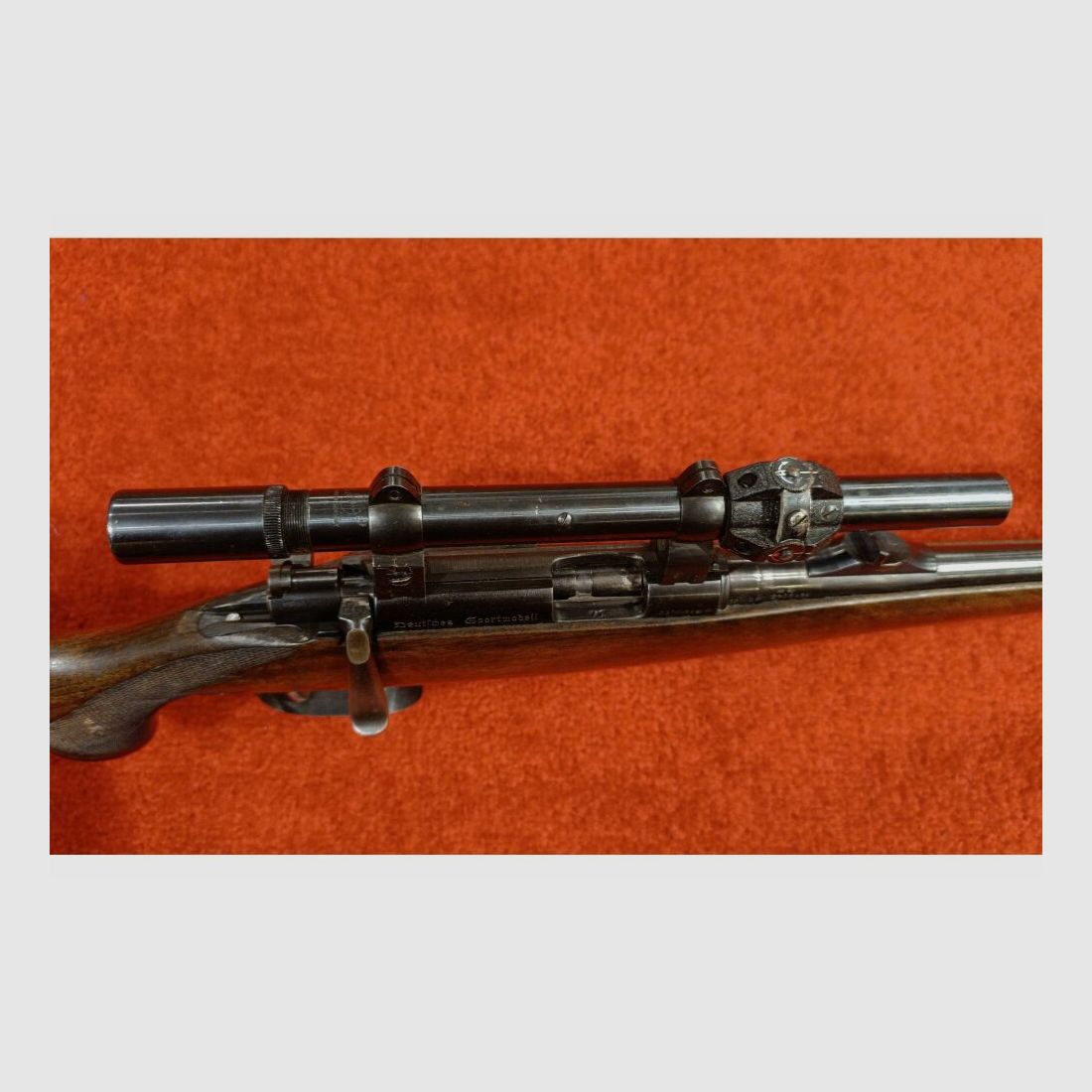 Jednolufowy Mauser Deutsch.Sportmodell .22WinMag
